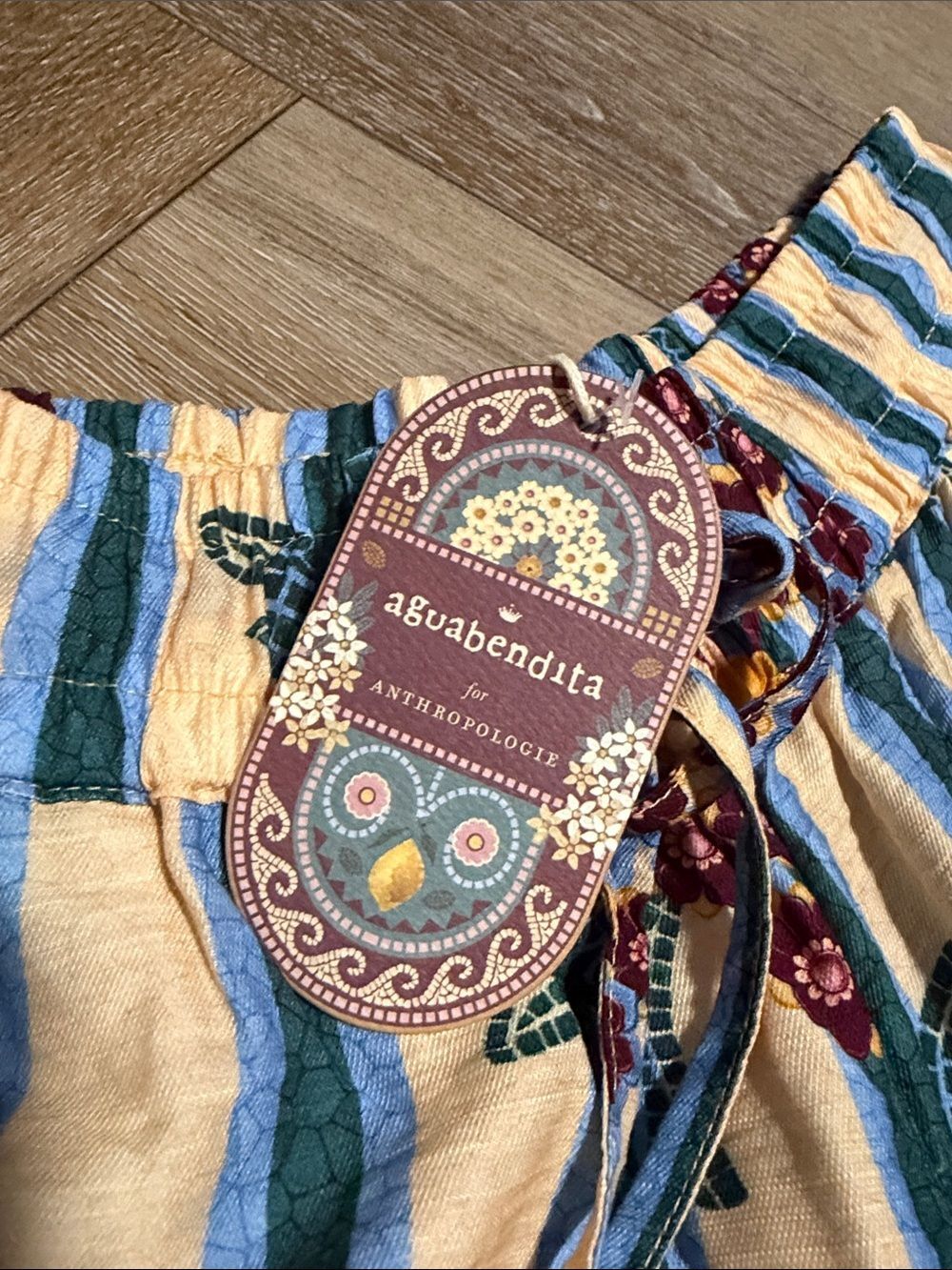 NWT Agua Bendita x Anthropologie Jan Cover Up Pants - Picture 6 of 7